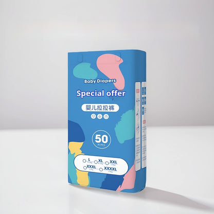 50 Pieces Of Diapers And Pull-up Pants Infants